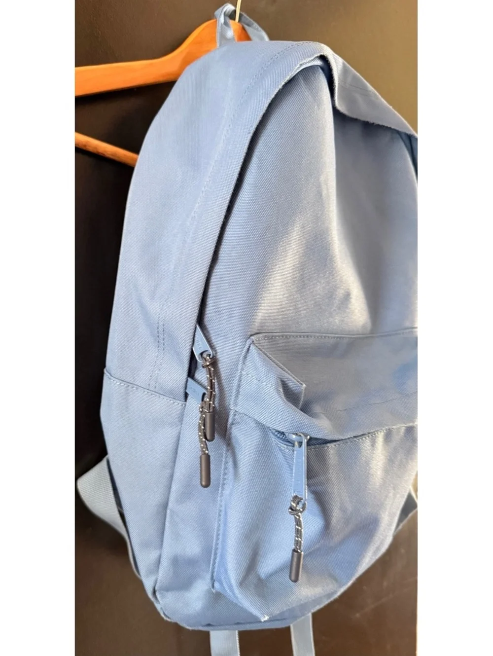 Herschel Supply Co. Light Blue Classic Backpack Red Stripe Lining